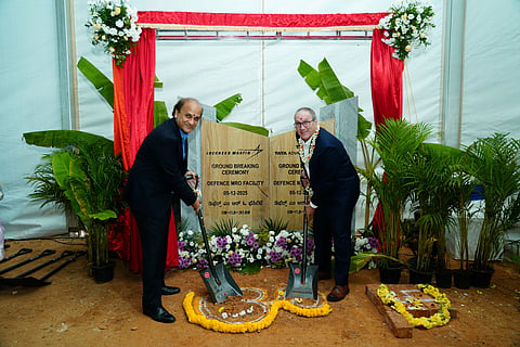 Sukaran Singh, Chief Executive Officer & Managing Director, Tata Advanced Systems and Frank St. John, Chief Operating Officer, Lockheed Martin.
