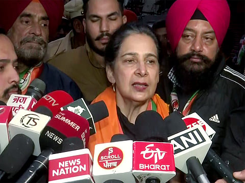 Kaur again hit out at the state leadership, including president Amarinder Singh Raja Warring, accusing them of misleading the high command. 
