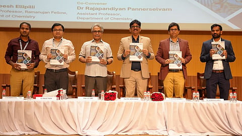 The Department of Chemistry, School of Engineering and Sciences (SEAS), SRM University-AP, successfully hosted the International Conference on Emerging Trends in Chemical Biology (ETCB 2025), a two-day global academic event bringing together leading scientists, researchers, and young scholars from India and around the world. 