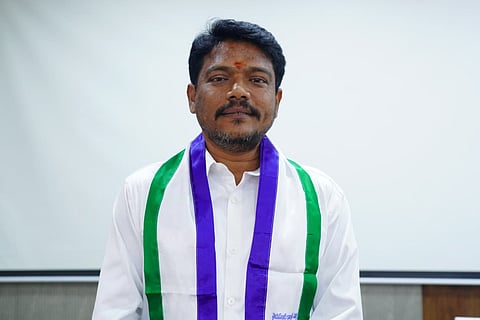 Kadapa Municipal Corporation 47th Division corporator Paaka Suresh assumes charge as the Mayor on Thursday.