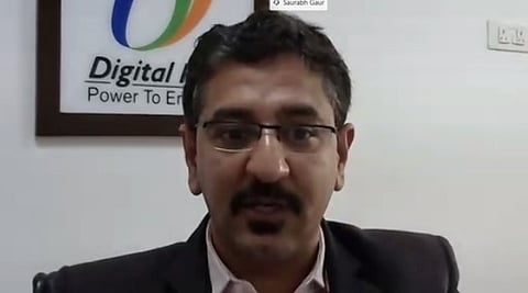 Health Department Secretary Saurabh Gaur 