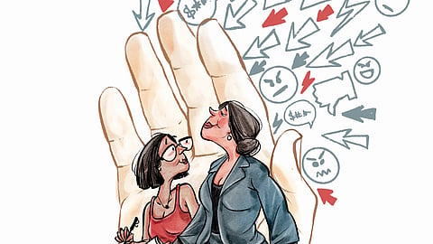 Why women journalists can’t log off?