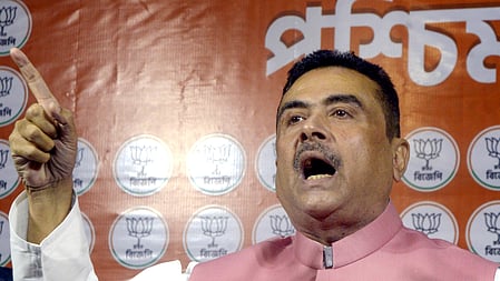 West Bengal's Leader of Opposition Suvendu Adhikari