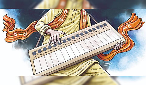 The performance of all three fronts indicates a high-stakes three-cornered fight in the assembly polls.