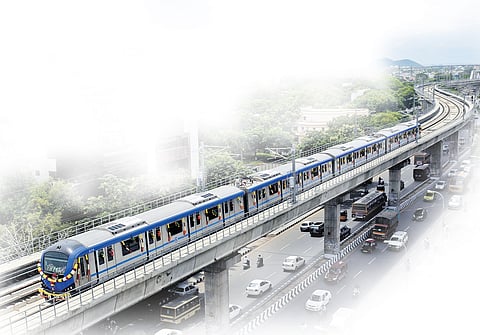 CMRL plans to induct 25 air-conditioned broad-gauge rakes in the initial phase of its operation of the elevated transit system. 