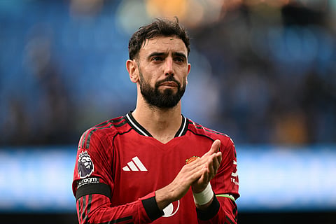 Manchester United's Bruno Fernandes 