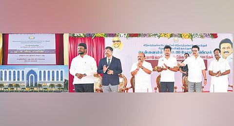 Chief Minister inaugurates work on Tamil Nadu Hajj house in Chennai 