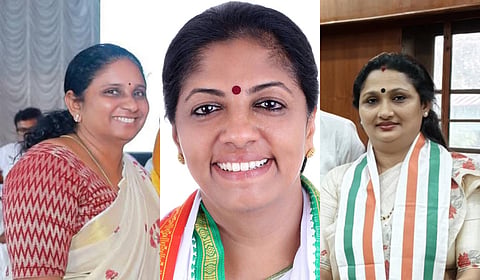 V K Minimol, Shiny Mathew and Deepthi Mary Varghese