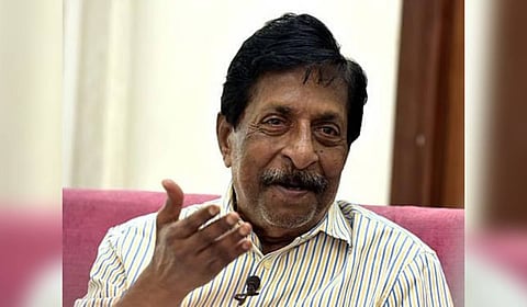 Actor, director, and scriptwriter Sreenivasan. 