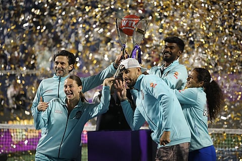 Aussie Kites led by Nick Kyrgios with the World Tennis League title 
