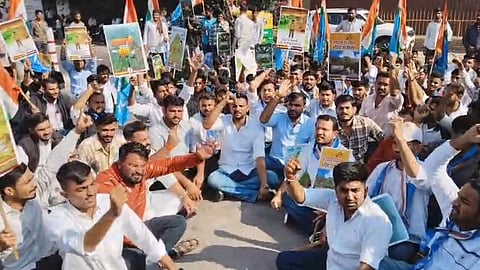 Protests were held in Udaipur, Jodhpur, Sikar, Alwar and Ajmer, with police action reported at some places. 