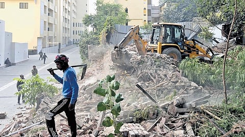 Currently, Delhi has four C&D waste processing plants, each with a capacity of 5,000 metric tonnes per day.