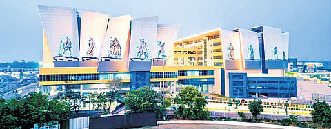 Multi-transport hub terminal at Sabarmati in Gujarat.