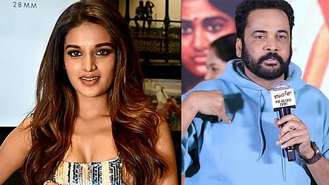 (L) Niddhi Agerwal; (R) Sivaji