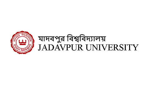Jadavpur University logo.