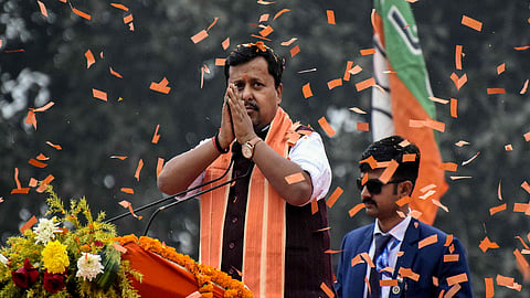 BJP's Working President Nitin Nabin.