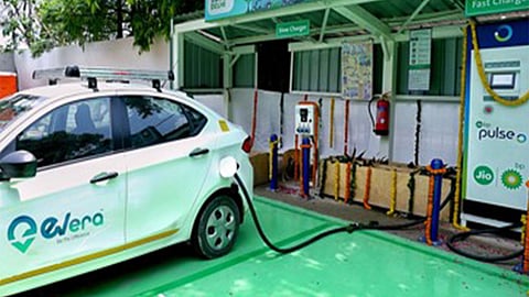 Electric vehicle image used for representative purpose.