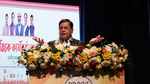 Union Shipping Minister and former Assam Chief Minister Sarbananda Sonowal.