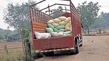 According to Civil Supplies officials, the trucks were intercepted at around 11 pm while entering Balasore from West Bengal. (Representative image)