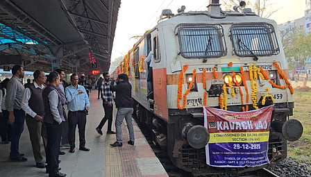 Kavach 4.0 commissioned on the Bajwa-Ahmedabad section.