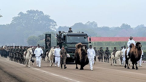 As the animal contingent marches past the saluting dais on Republic Day 2026, it will serve as a poignant reminder that India's defence strength is not built by machines and soldiers alone, Army added.