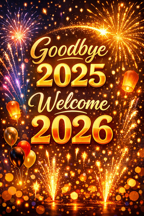 Goodbye 2025 welcome 2026 wishes Quotes