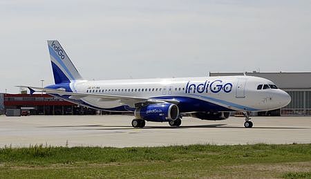 IndiGo flight image used for representation
