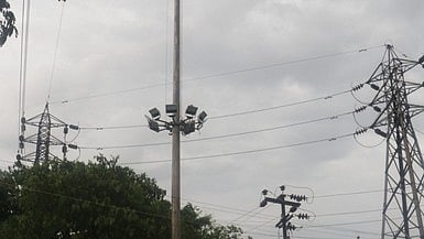 High masts light.
