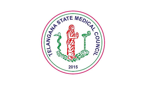 Telangana Medical Council (TGMC) logo.