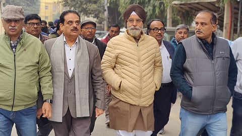 Mayor Sardar Raja Iqbal Singh carried out an inspection in the Keshav Puram area to assess the condition of civic amenities and interact with local residents.
