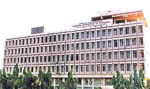 Greater Hyderabad Municipal Corporation office.