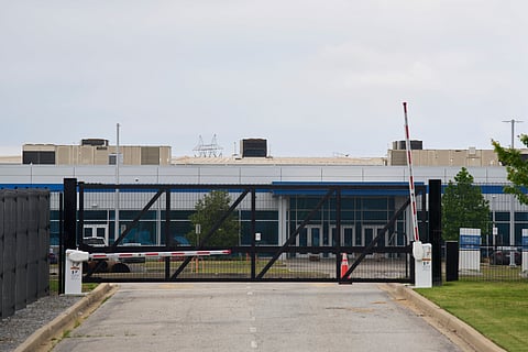 The xAI data center is seen, May 7, 2025, in Memphis, Tenn. 