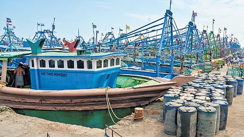 Pamban sea bridge