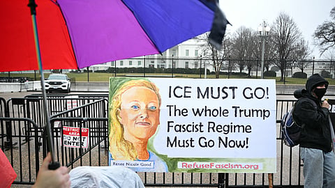 The demonstrations in cities and towns across the country come as the U.S. Department of Homeland Security pushes forward in the Twin Cities with what it calls its biggest-ever immigration enforcement operation. 
