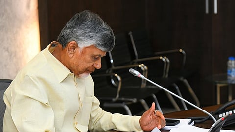 Andhra Pradesh CM Nara Chandrababu Naidu