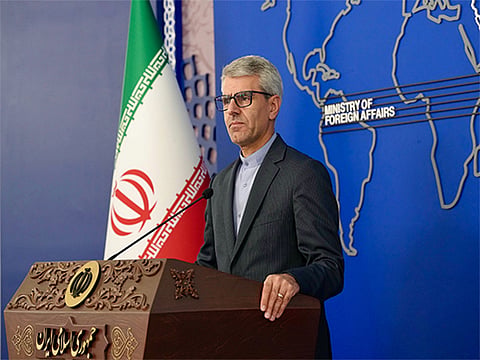 Iranian foreign ministry spokesman Esmaeil Baqaei 