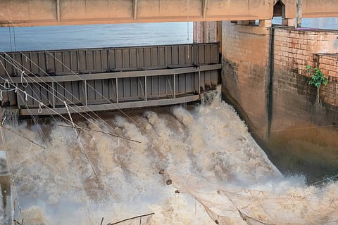 Indrapuri Dam in Bihar.