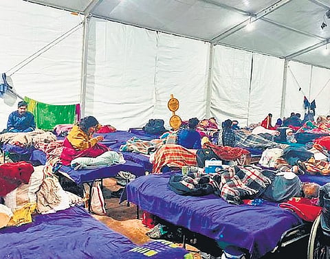 The Delhi Urban Shelter Improvement Board (DUSIB), along with shelter management agencies, is conducting regular night drives to look for the homeless and move them to shelters. 