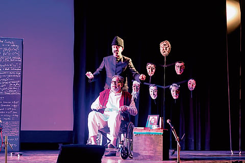 A scene from the play