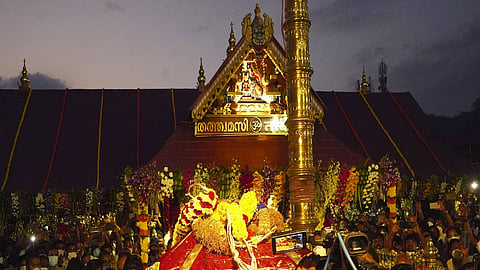 The analysis tests reveal whether the gilded sheets currently being housed in the temple is a replica of the original material gifted by industrialist Vijay Mallya in 1998. 