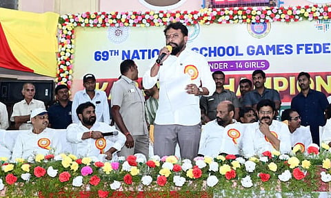 Labour Minister Vasamsetti Subash inaugurates kabbadi championship 