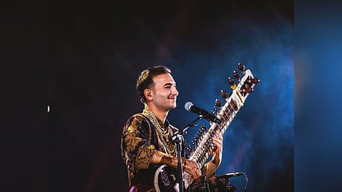 Sitar maestro Rishab Rikhiram Sharma 