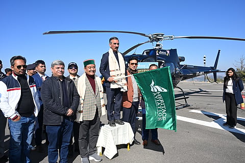 With the inauguration, daily helicopter flights have commenced from Sanjauli Heliport to Bhuntar Airport in Kullu and to the ITBP Helipad at Reckong-Peo throughout the week. 