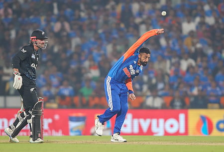 Chakaravarthy also said he has worked on his follow-through, which has helped him extract more zip off the surface.