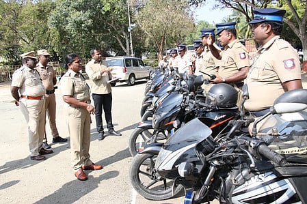 Erode District Superintendent of Police A Sujatha launched the ``Dynamic Beat System' on Friday.
