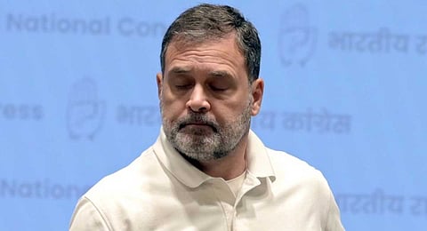 Congress leader Rahul Gandhi 