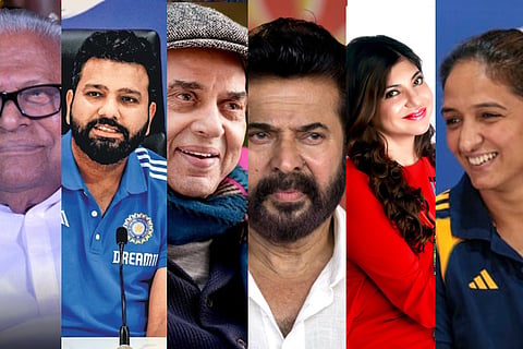 Padma Awards 2026: Dharmendra, V S Achuthanandan, Rohit Sharma among 131 honoured across categories