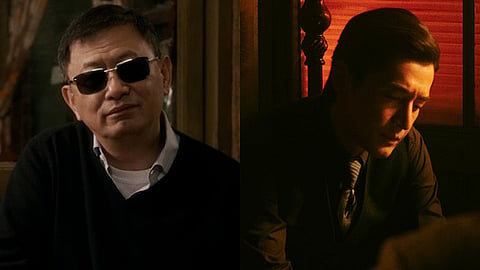 Wong Kar-wai (L), Blossoms Shangai poster
