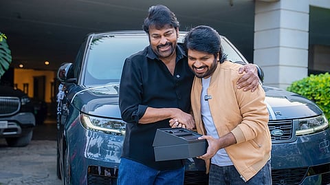 Chiranjeevi gifts director Anil Ravipudi a Range Rover