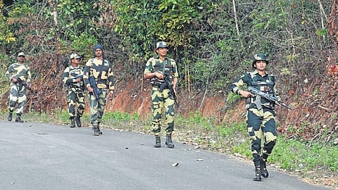 As the security forces are penetrating deeper into the forests, they are surprised to see the structures built by the Maoists. 